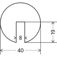 rond pour IPN ou arêtes