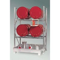 FR2-2222-tynnyrihylly, perusosa, 4x200L tynnyrit - LaCont