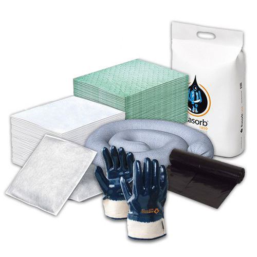 Täyttöpakkaus - Vuodontorjuntavaunu Spillkit 418