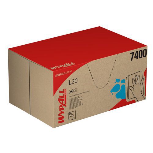 Paperipyyhe Brag-box WypAll® L20 General Paperipyyhe Brag-box WypAll® L20 General