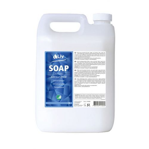 Monipuolinen saippua LIV 5 l Monipuolinen saippua LIV 5 l
