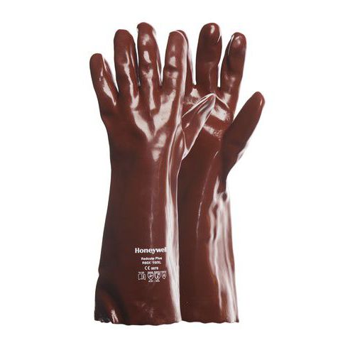 Kemikaalisuojakäsine PVC (12 paria/pkt) Kemikaalisuojakäsine PVC (12 paria/pkt)