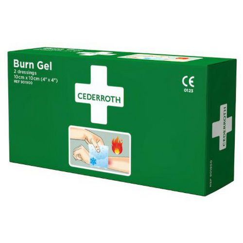 Burn Gel Dressing Cederroth 2 steriiliä harsotaitosta Burn Gel Dressing Cederroth 2 steriiliä harsotaitosta