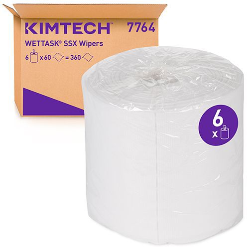 Kimtech* wettask sxx -pyyhe 6 x 175 arkkia/pkt